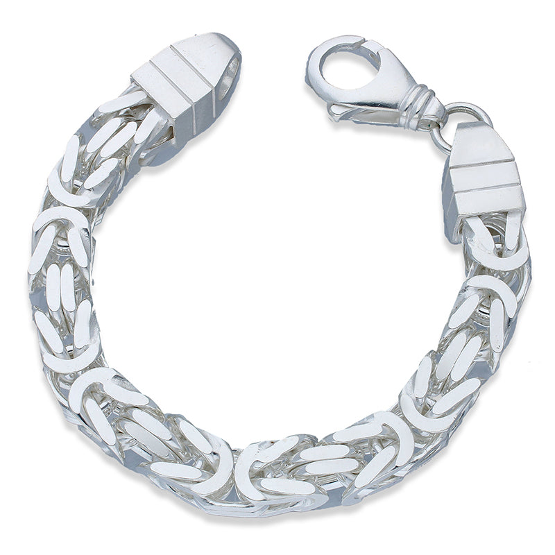 سوار الفضة الإسترليني ٩٢٥ للرجال - FKJBRLSLU925