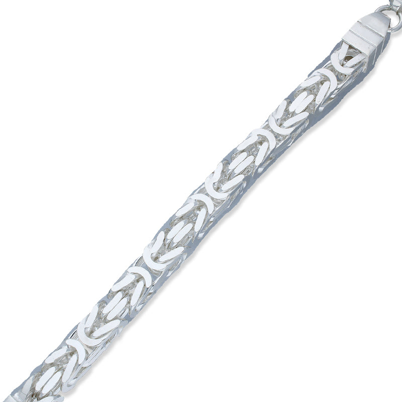 Sterling Silver 925 Men's Bracelet - FKJBRLSLU1121
