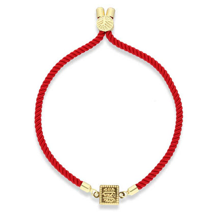 Gold String Bracelet 21KT - FKJBRL21KU1067