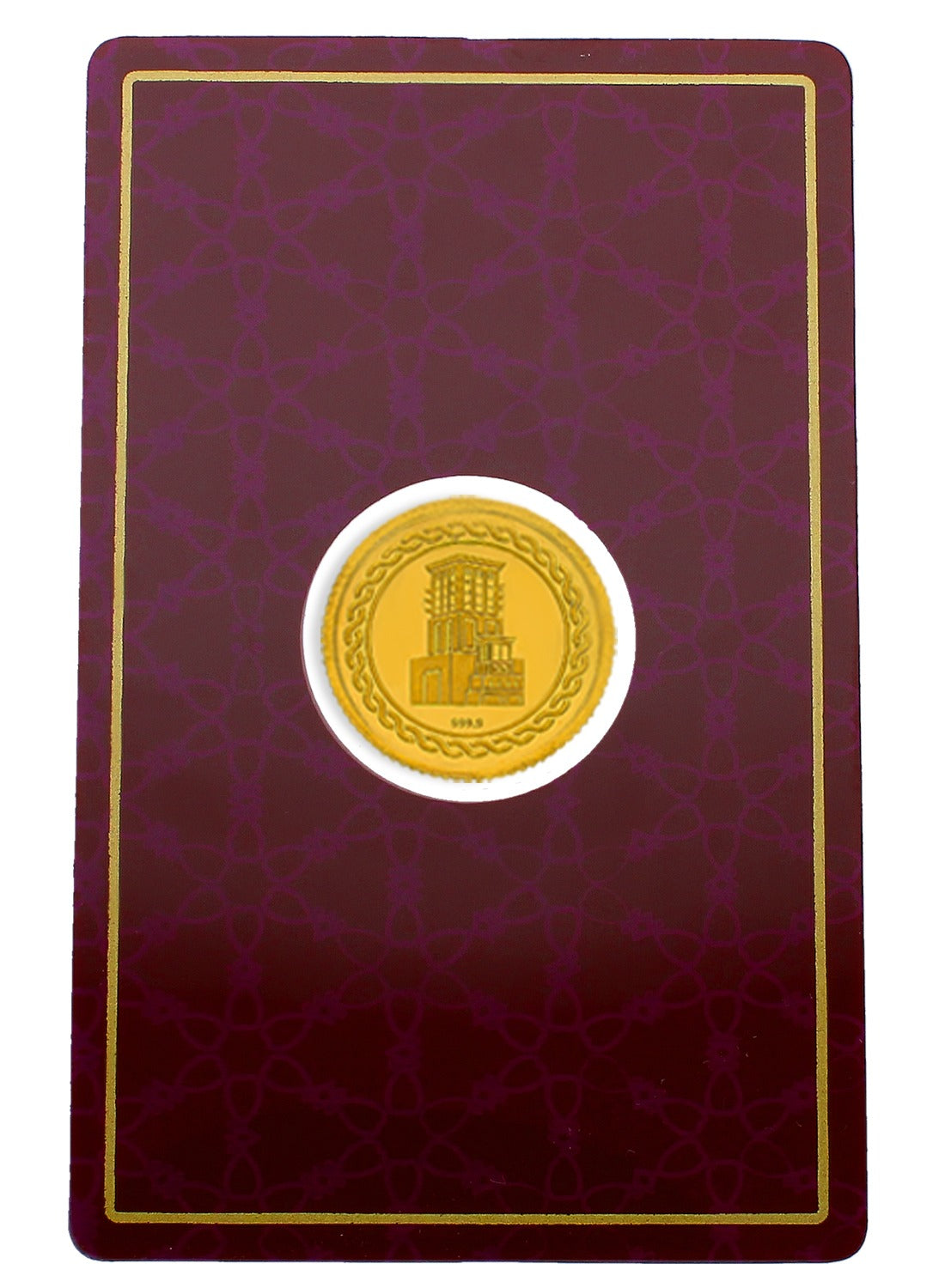 Gold 4 Gram Coin 24KT 999.9 Purity - FKJCON24KU4011