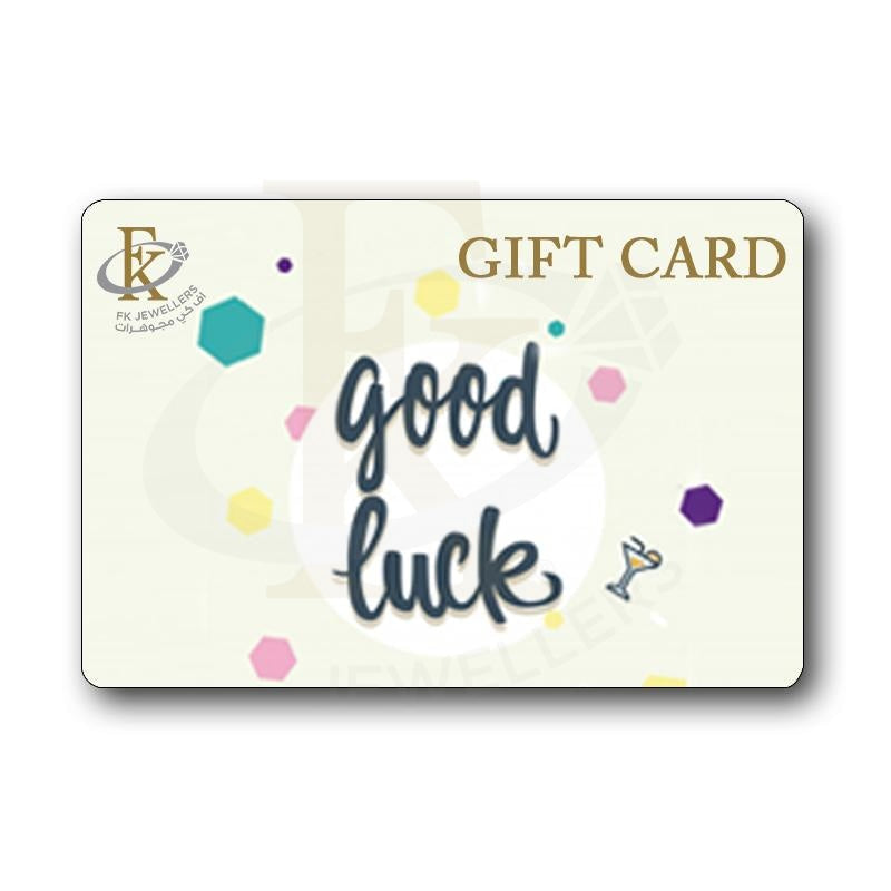 Fk Jewellers Good Luck Gift Card - Fkjgift8007 100 AED