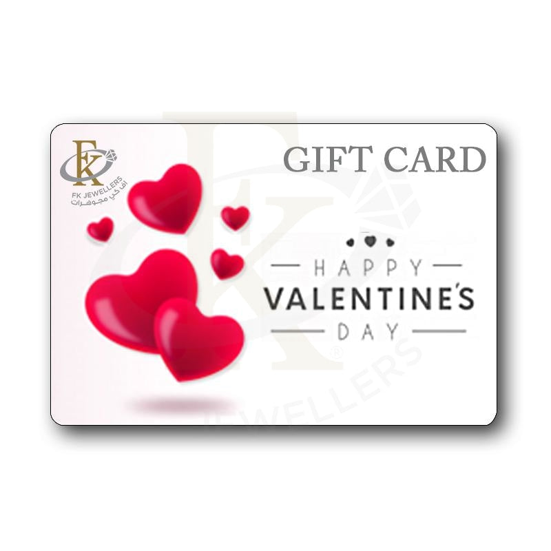 Fk Jewellers Happy Valentines Day Gift Card - Fkjgift8015 100 AED
