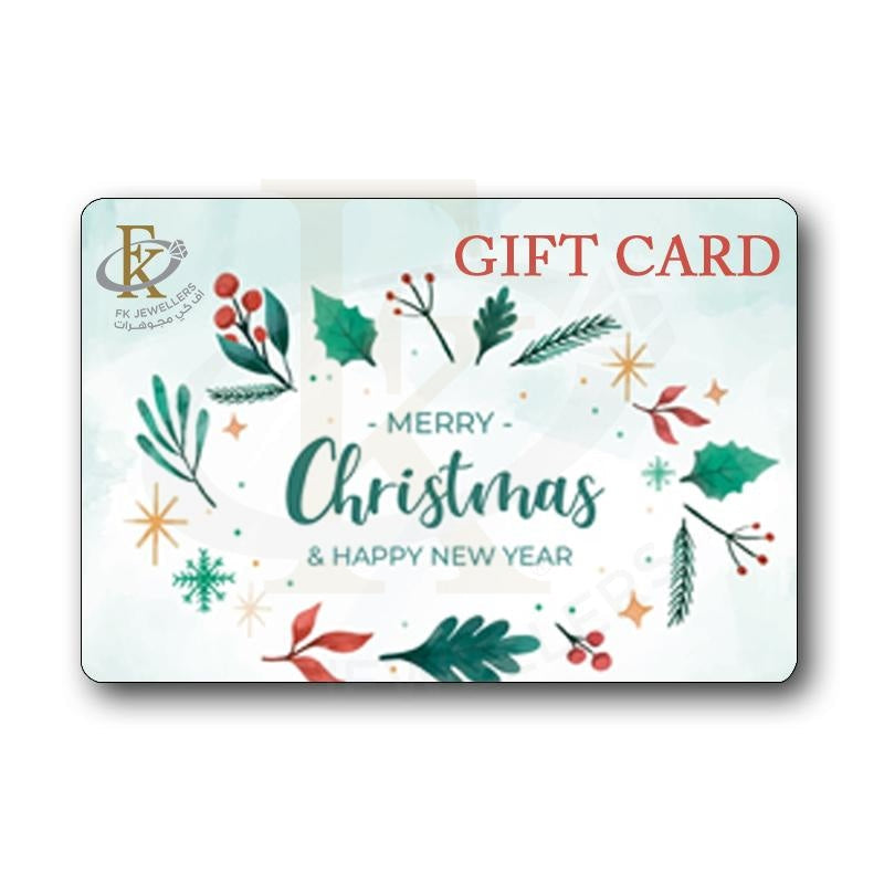 Fk Jewellers Merry Christmas Gift Card - Fkjgift8019 100 AED