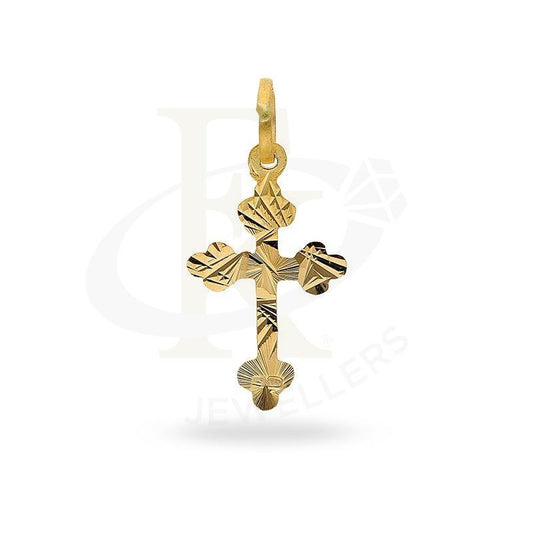 Gold Cross Pendant 22Kt - Fkjpnd22K2187 Pendants