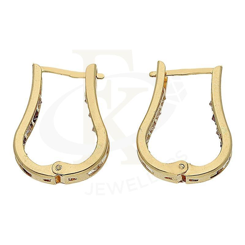 Gold Huggies Earrings 18Kt - Fkjern18K2422