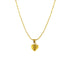 Gold Necklace (Chain with Heart Pendant) 18KT - FKJNKL1726-fkjewellers
