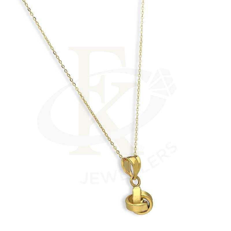 Gold Necklace (Chain With Knot Pendant) 18Kt - Fkjnkl18K2835 Necklaces