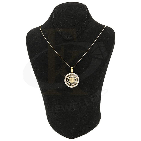 Gold Necklace (Chain With Mashallah Pendant) 18Kt - Fkjnkl18K2326 Necklaces