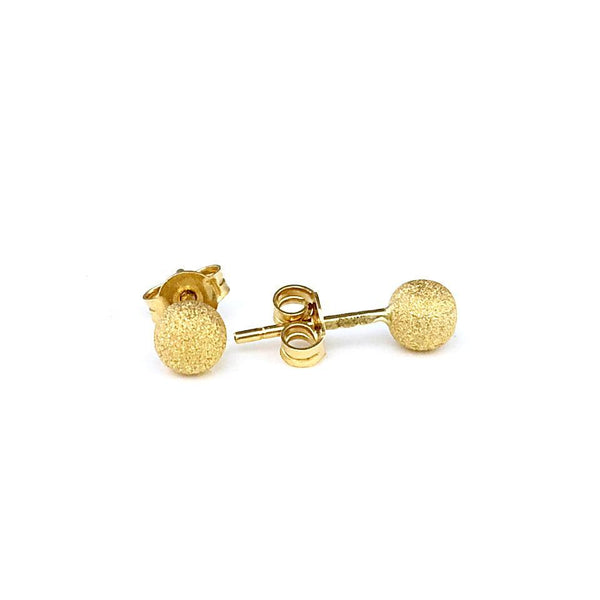 Gold Stud Earrings 18KT - FKJERN1404-fkjewellers