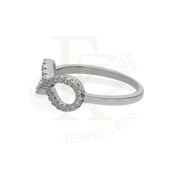 Italian Silver 925 Infinity Pendant Set (Necklace Earrings And Ring) - Fkjnklstsl2192 Sets