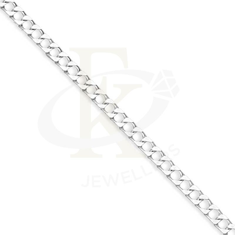 Italian Silver 925 Mens Curb Bracelet - Fkjbrlsl2654 Bracelets