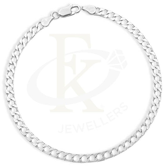 Italian Silver 925 Mens Curb Bracelet - Fkjbrlsl2654 Bracelets