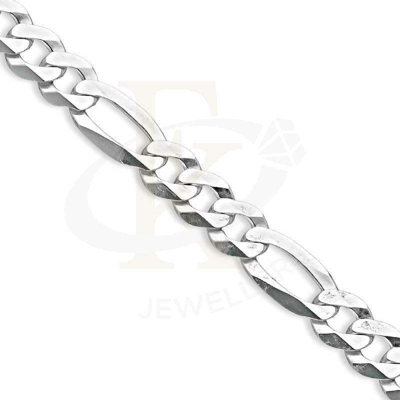 Italian Silver 925 Mens Figaro Bracelet - Fkjbrlsl2656 Bracelets