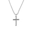 Italian Silver 925 Necklace (Chain with Cross Pendant) - FKJNKL1693-fkjewellers