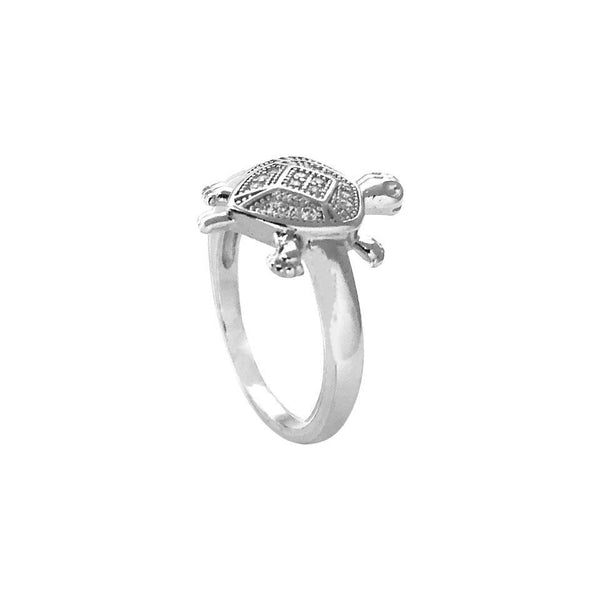 Italian Silver 925 Tortoise Ring - FKJRN1786-fkjewellers