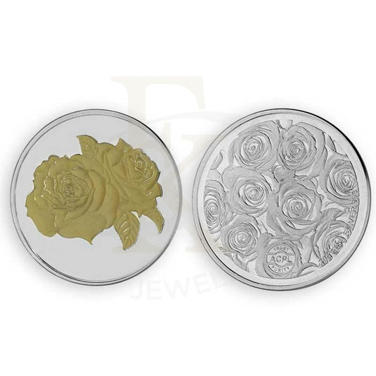 Silver 20 Grams Rose Coin In Fine 999 - Fkjconsl3111 Bars