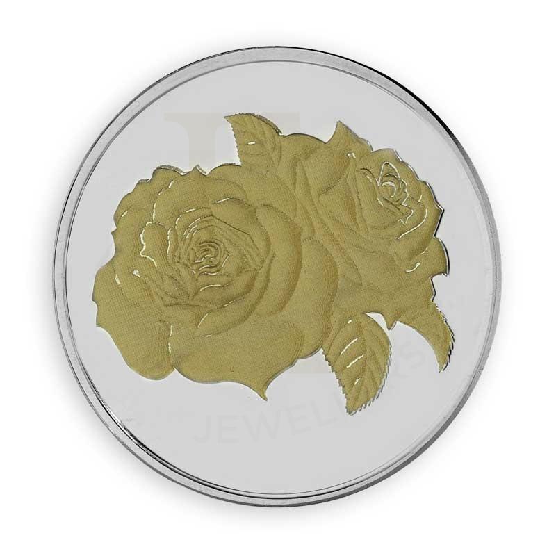 Silver 20 Grams Rose Coin In Fine 999 - Fkjconsl3111 Bars