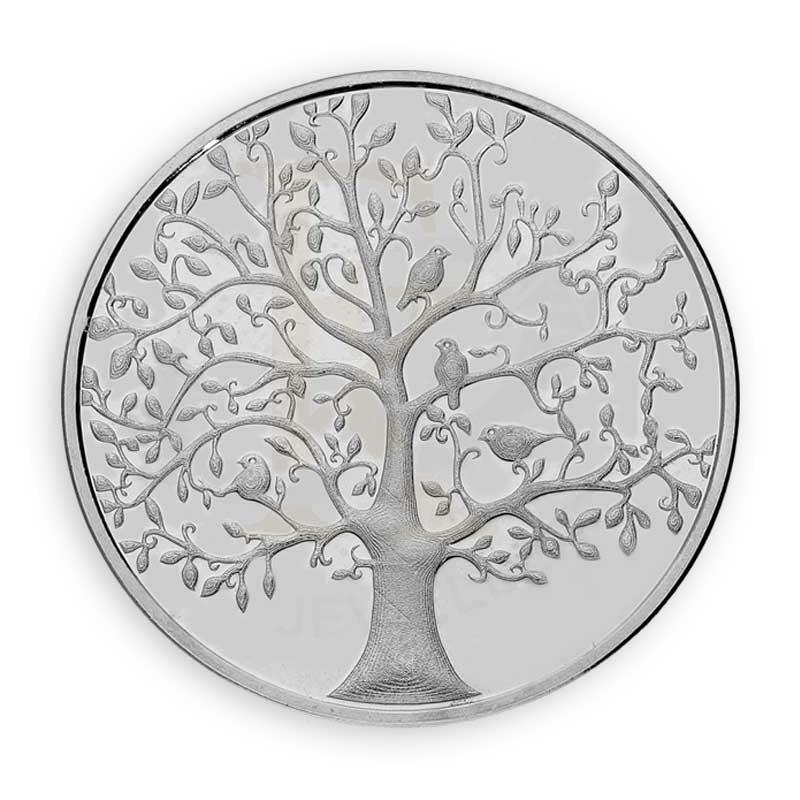Silver 20 Grams Tree Coin In Fine 999 - Fkjconsl3118 Bars