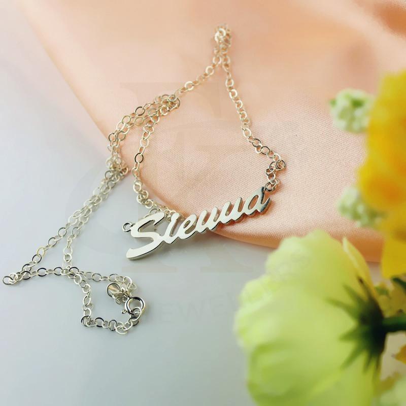 Silver 925 Personalized Name Necklace - Fkjnklsl2689 Necklaces