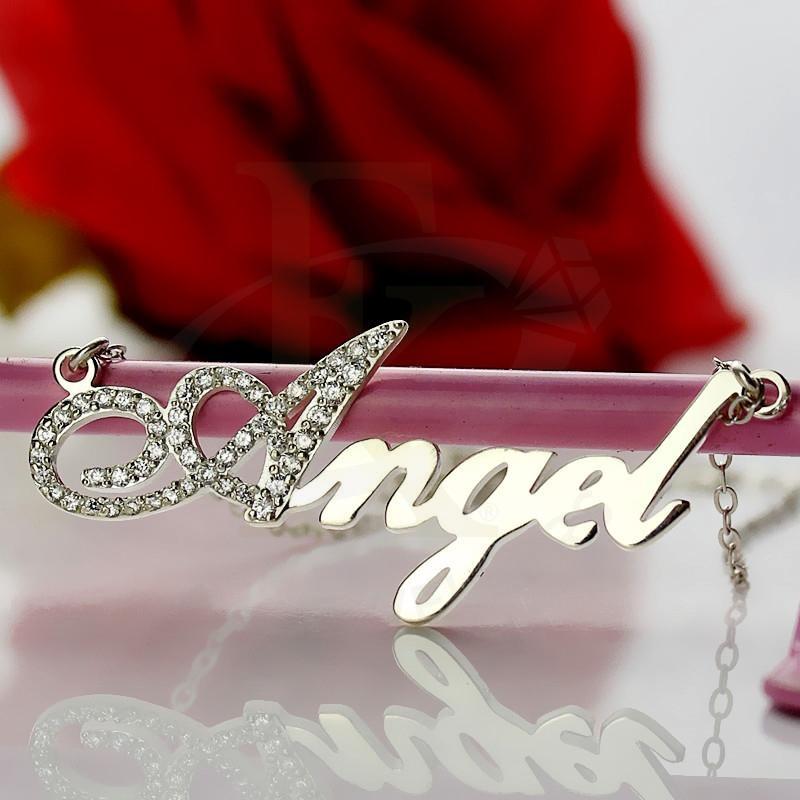 Silver 925 Personalized Name Necklace - Fkjnklsl2691 Necklaces