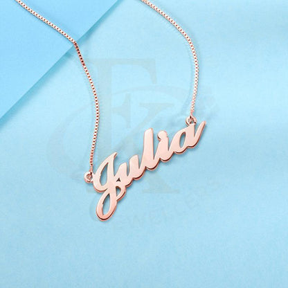 Silver 925 Rose Gold Plated Personalized Name Necklace - Fkjnklsl2684 Necklaces