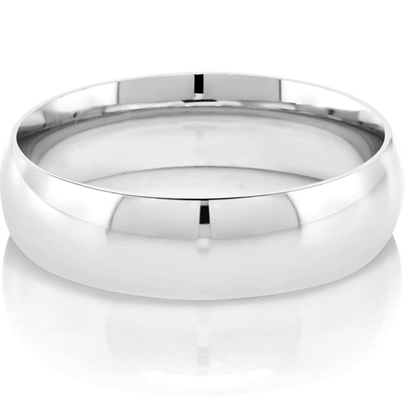Silver 925 Couple Wedding Ring - FKJRN1323