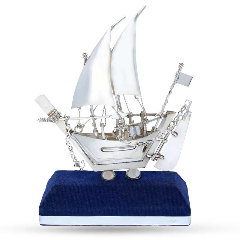 جائزة السفينة الفجر من الفضة الإسترليني عيار 925 - FKJAWDU2000