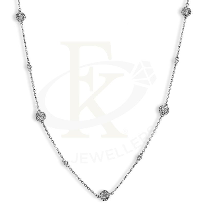 Italian Silver 925 Ball Necklace - Fkjnklsl2668 Necklaces