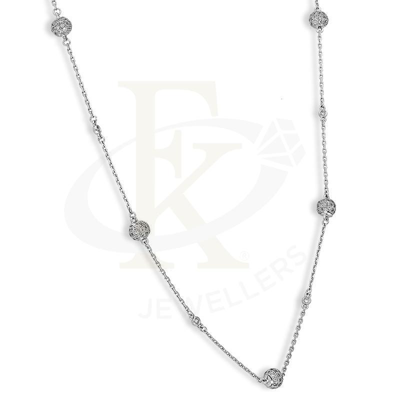 Italian Silver 925 Ball Necklace - Fkjnklsl2668 Necklaces