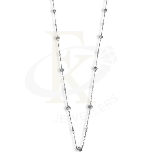 Italian Silver 925 Ball Necklace - Fkjnklsl2668 Necklaces