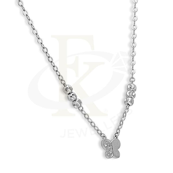Italian Silver 925 Butterfly Necklace - Fkjnklsl2585 Necklaces