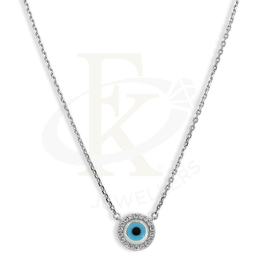 Italian Silver 925 Evil Eye Necklace - Fkjnklsl2580 Necklaces