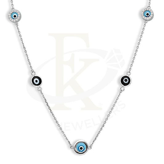 Italian Silver 925 Evil Eye Necklace - Fkjnklsl2642 Necklaces