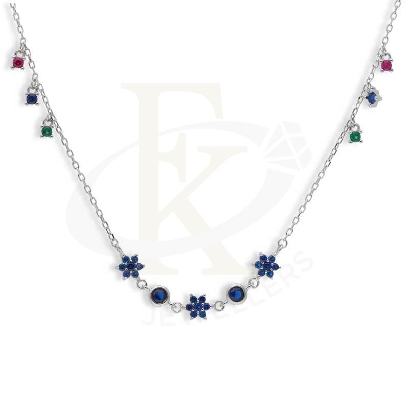 عقد من الفضة الإسترليني عيار ٩٢٥ على شكل زهرة - عقد Fkjnklsl925