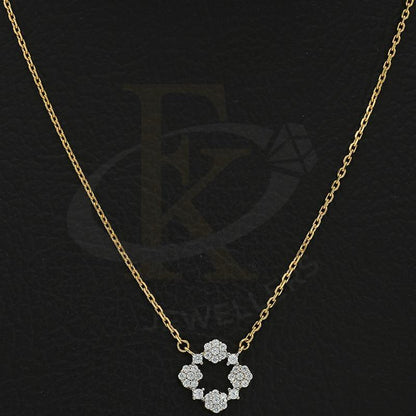 Italian Silver 925 Gold Plated Necklace - Fkjnklsl2596 Necklaces