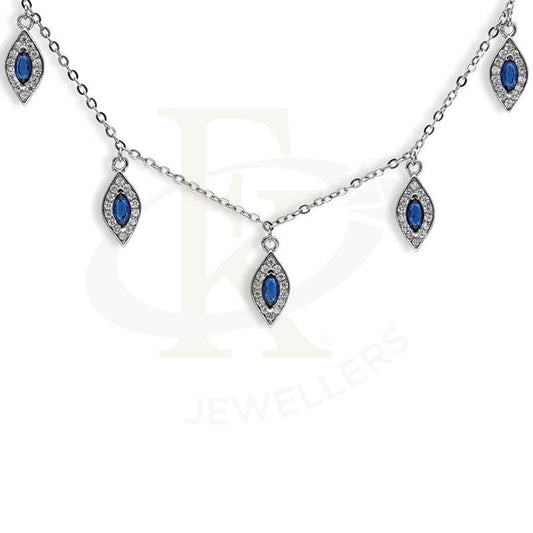 Sterling Silver 925 Marquise Shaped Necklace - Fkjnklsl2974 Necklaces