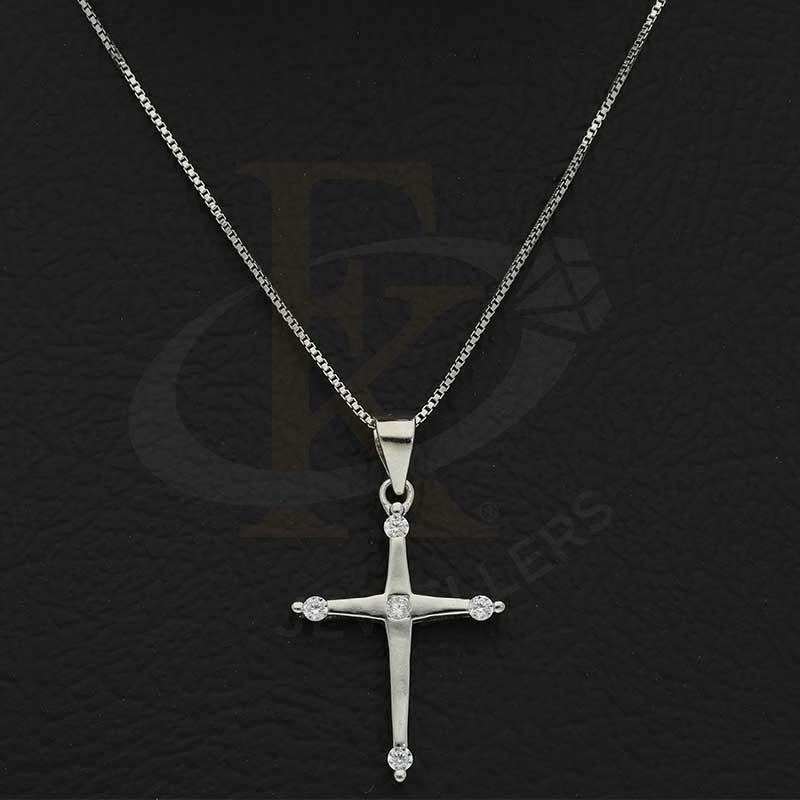 Italian Silver 925 Necklace (Chain With Cross Pendant) - Fkjnklsl2709 Necklaces