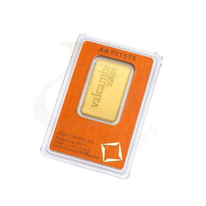 Valcambi Suisse 1 Ounce Gold Bar 24Kt - Fkjgbr24K2178 Bars